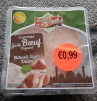 Tranchés goût bœuf piquant