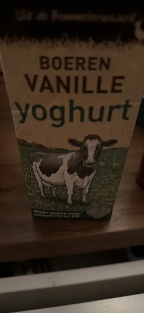 Boeren Vanille yoghurt