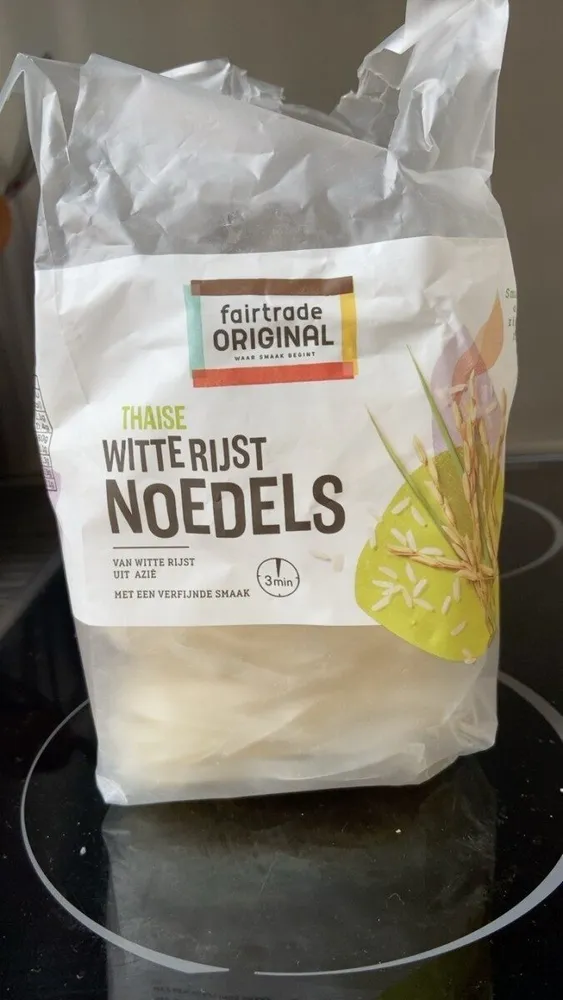 Thaise witte rijst noedels