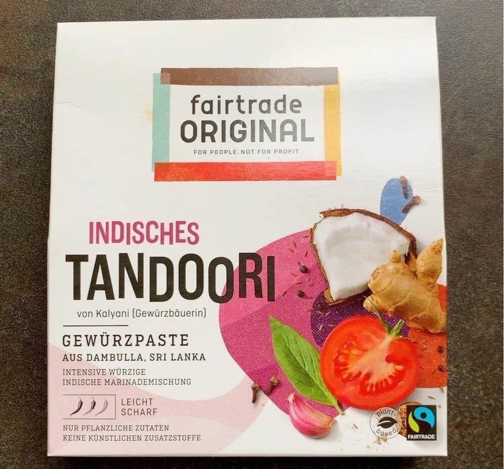 Indisches Tandoori Gewürzpaste