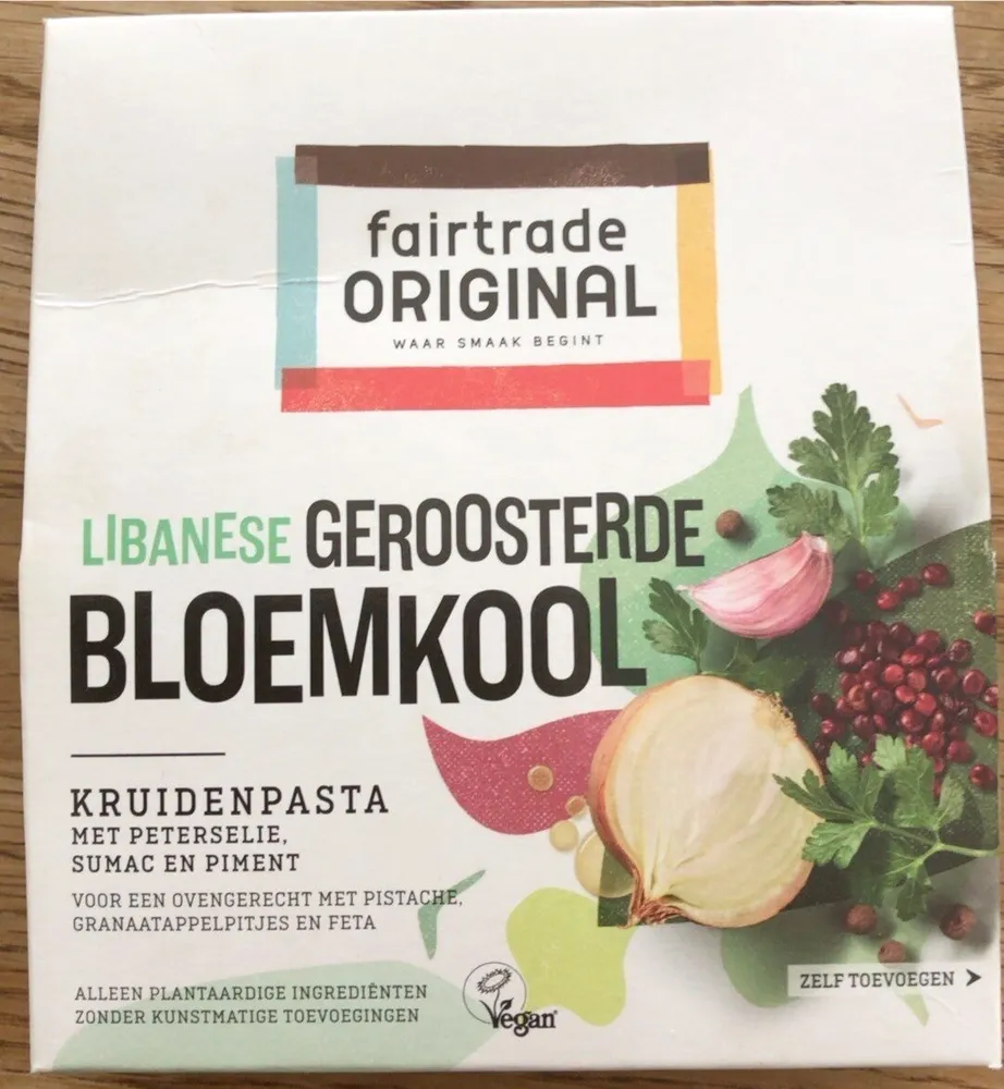 Kruidenpasta libanese geroosterde bloemkool