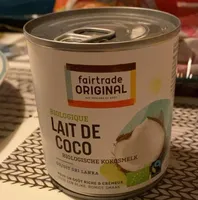 Lait de coco biologique