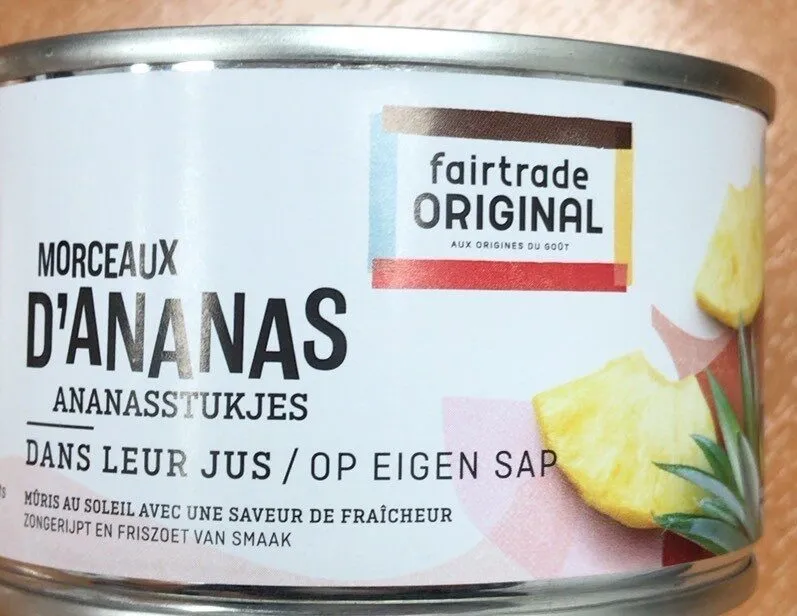 Morceaux d’ananas