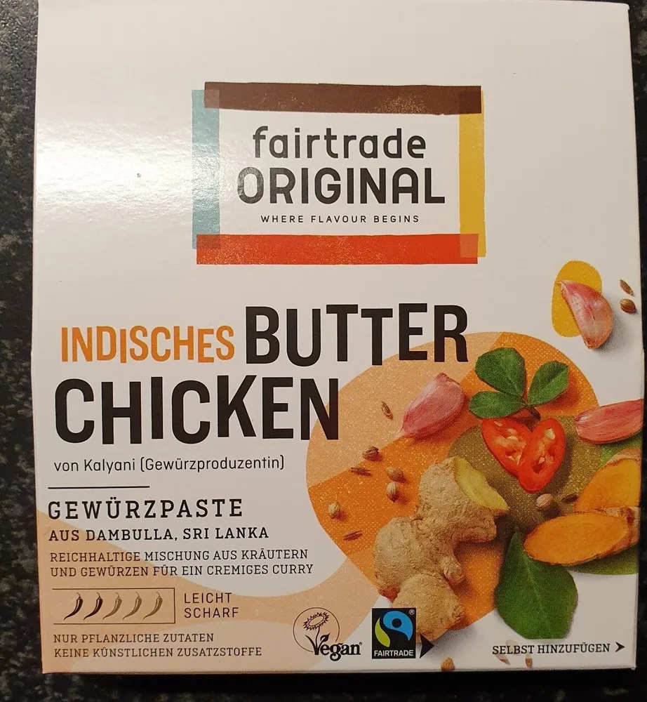 indisches Butter Chicken (Gewürzpaste)