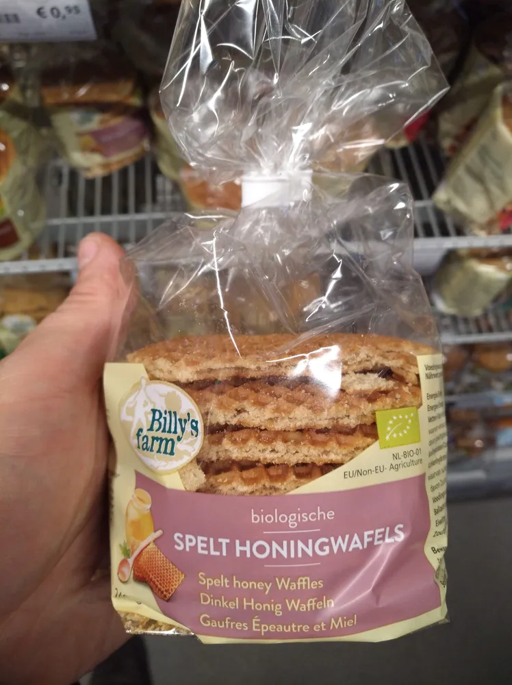 Spelt Honey Waffles