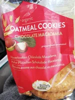 Oatmeal cookies chocolate macadamia
