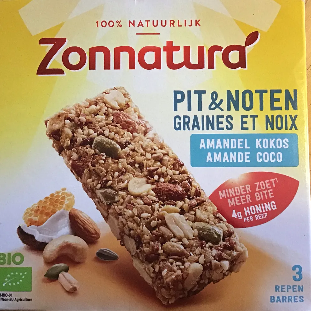 Pit & noten amandel kokos
