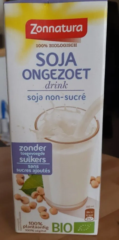 Sojadrink ongezoet