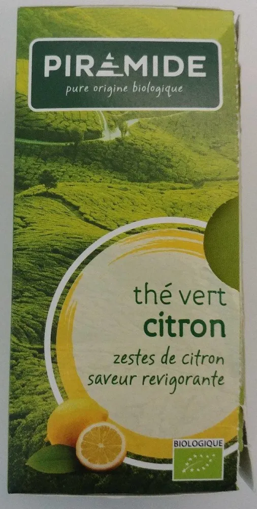 Thé vert citron