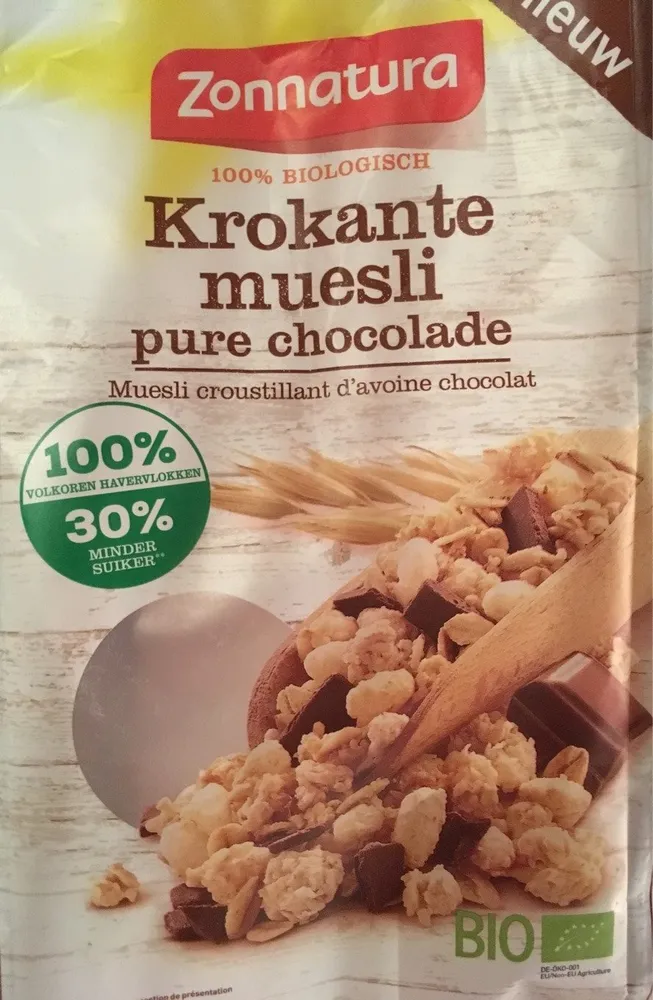 Krokante muesli pure chocolat - céréales