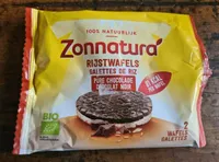 Rijstwafels pure chocolade