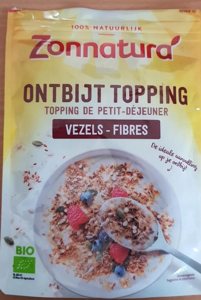 Topping de petit dejeuner