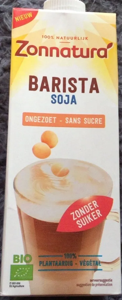 Barista soja ongezoet