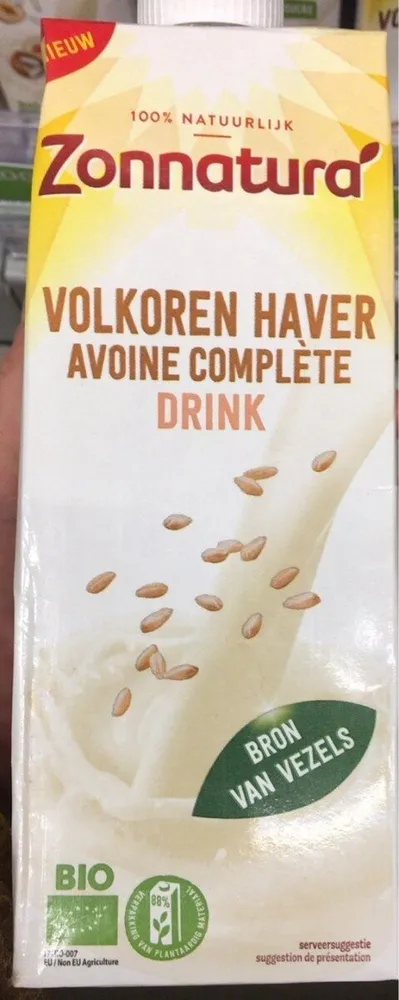 Volkoren haverdrink