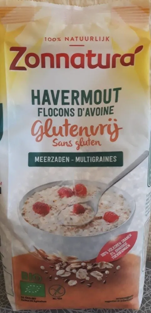 Havermout glutenvrij