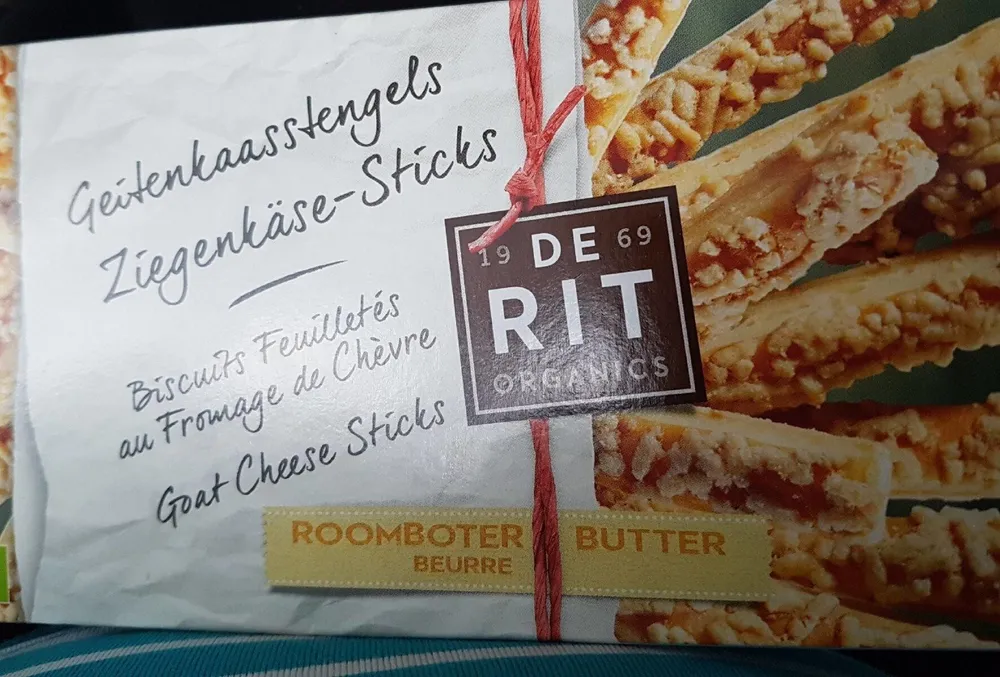 Biscuits feuilletée au fromage de chèvre