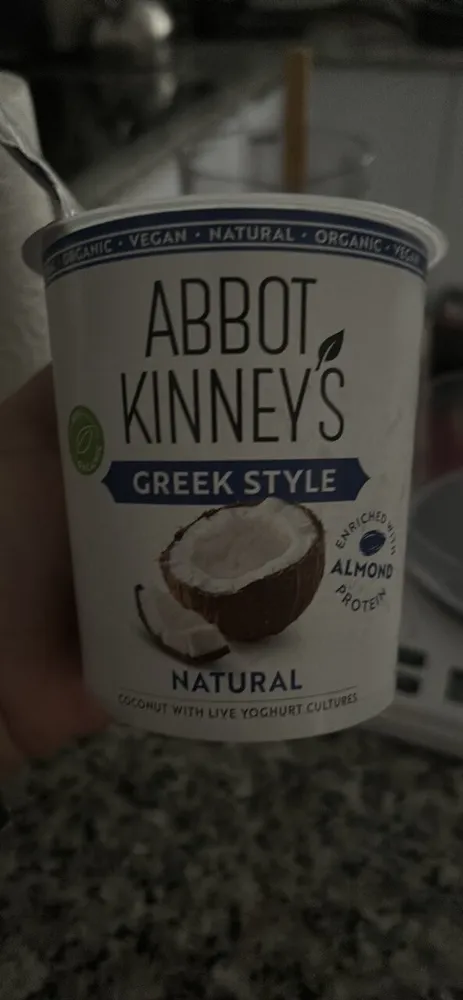 GREEK STYLE NATURAL Coconut with live yoghurt cultures