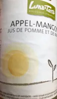 Jus pomme et mangue