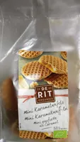 Mini Gaufrettes Au Caramel Bio - 150G - De Rit