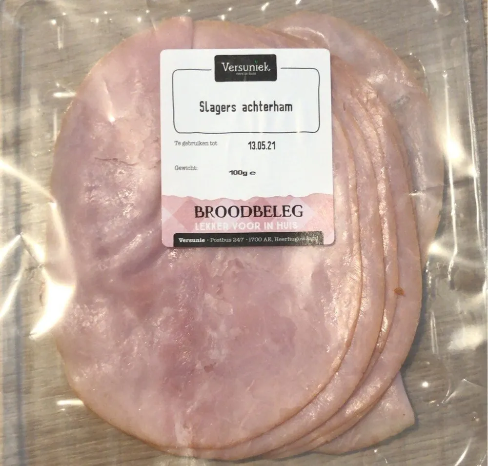 Slagers achterham