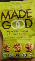 Apple cinnamon granola minis