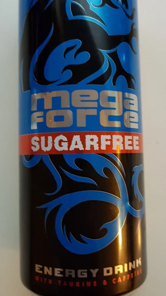 mega force Sugarfree Energy Drink 25 cl.
