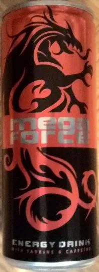 Mega Force Energy Drink with Taurine & Caffeine