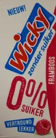 Framboise sans sucre - Boisson rafraîchissante avec édulcorants