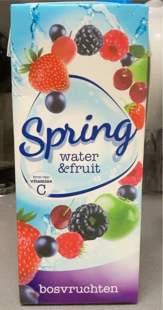 Water&fruit bosvruchten