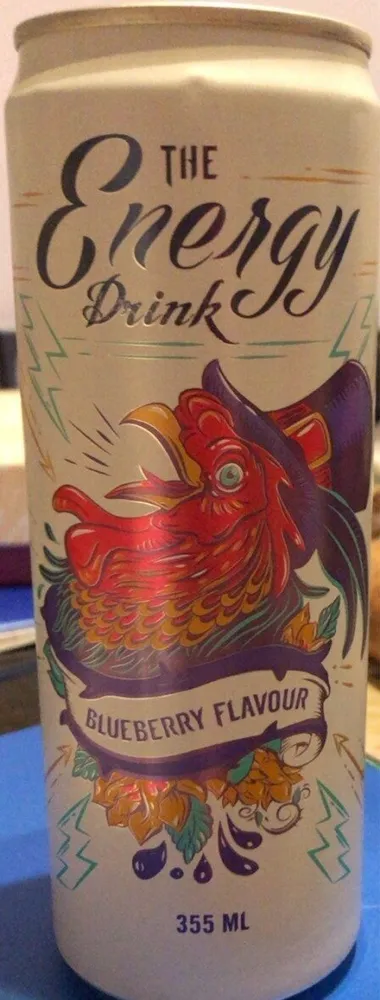 energy drink blueberry flavour