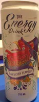 energy drink blueberry flavour