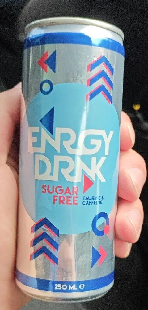 Energy drink free sugar