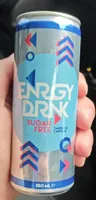 Energy drink free sugar