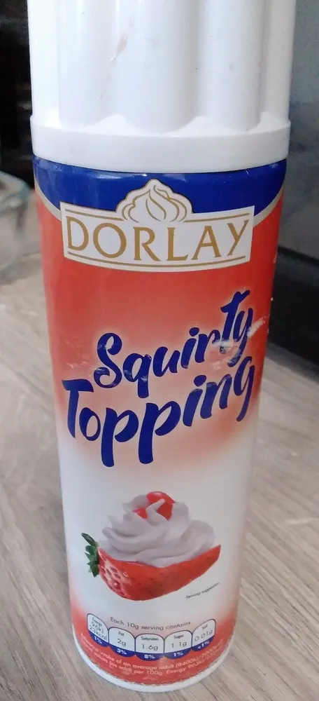 Squirty Topping