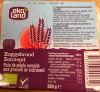 Roggebrood Zonnepit