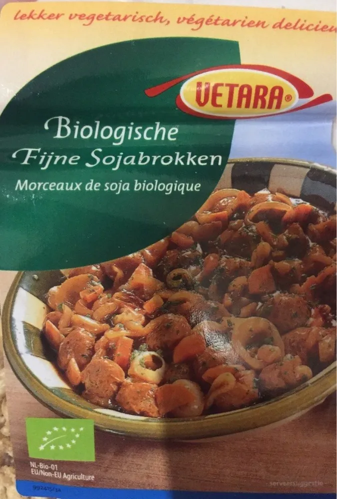 Morceaux de soja biologique