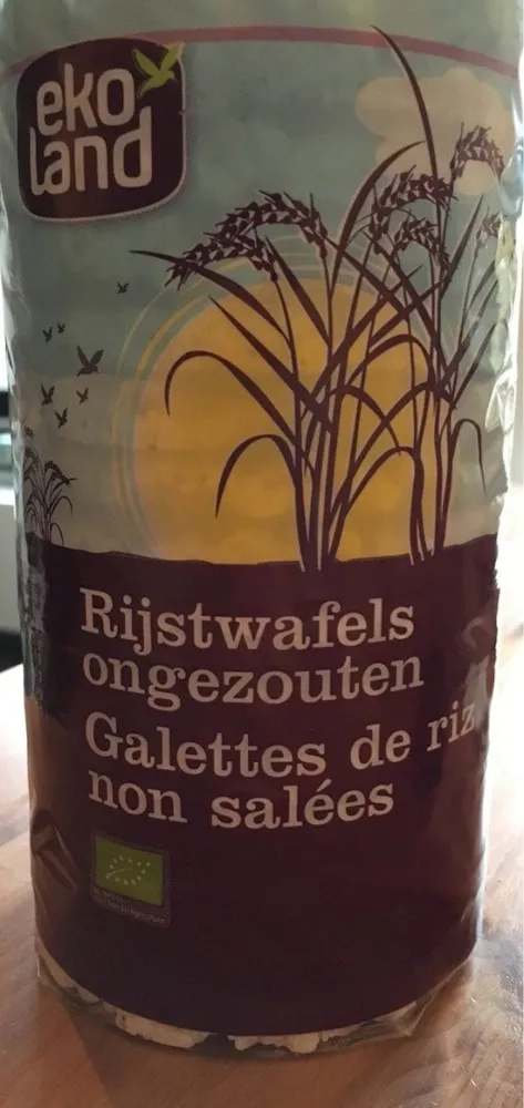 Galettes de riz non salees