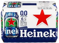 Heineken 0.0% Boks Alkoholfri, 6 x 0,33l, 1,98 l
