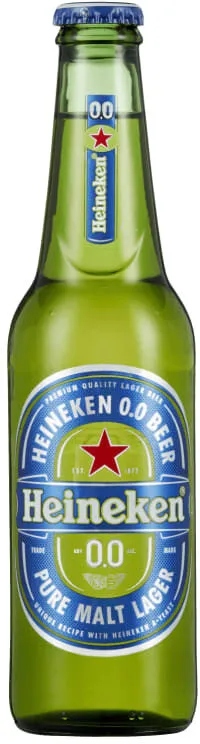 Heineken 0,0% 0,33l flaske
