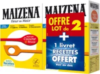 Maizena Fleur de Maïs Sans Gluten Spécial Crêpes Lot 2X400g