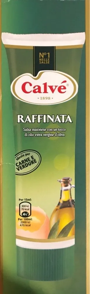 Calve' Maionese Raffinata Tubo