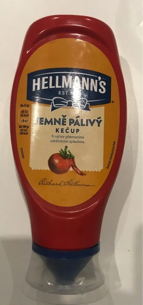 Jemně pálivý kečup