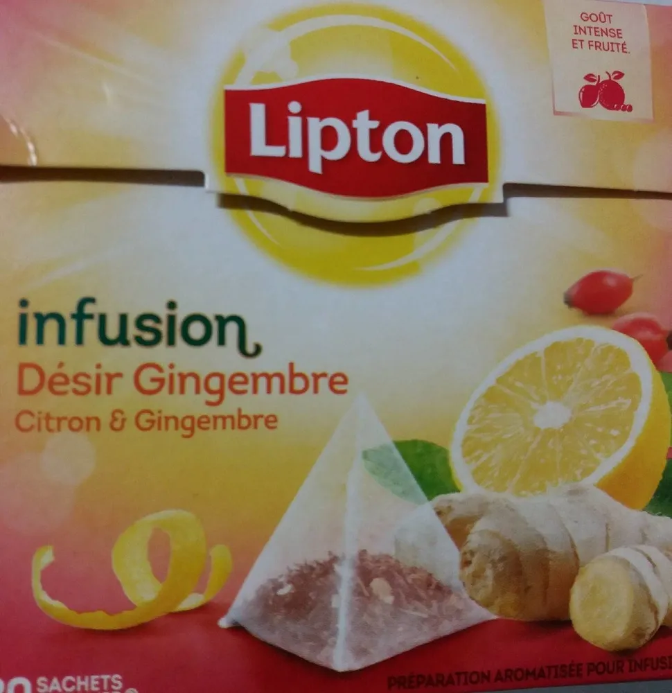 Infusion Désir Citron-Gingembre
