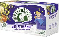 Elephant Tisane Miel Et Une Nuit 25 Sachets