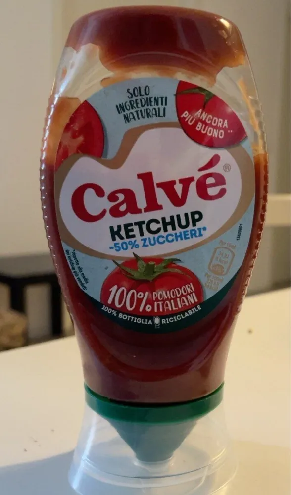 Ketchup -50% zuccheri