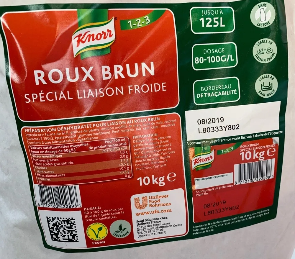 Roux brun