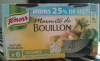 Marmite de Bouillon Légumes (Moins 25% de sel)