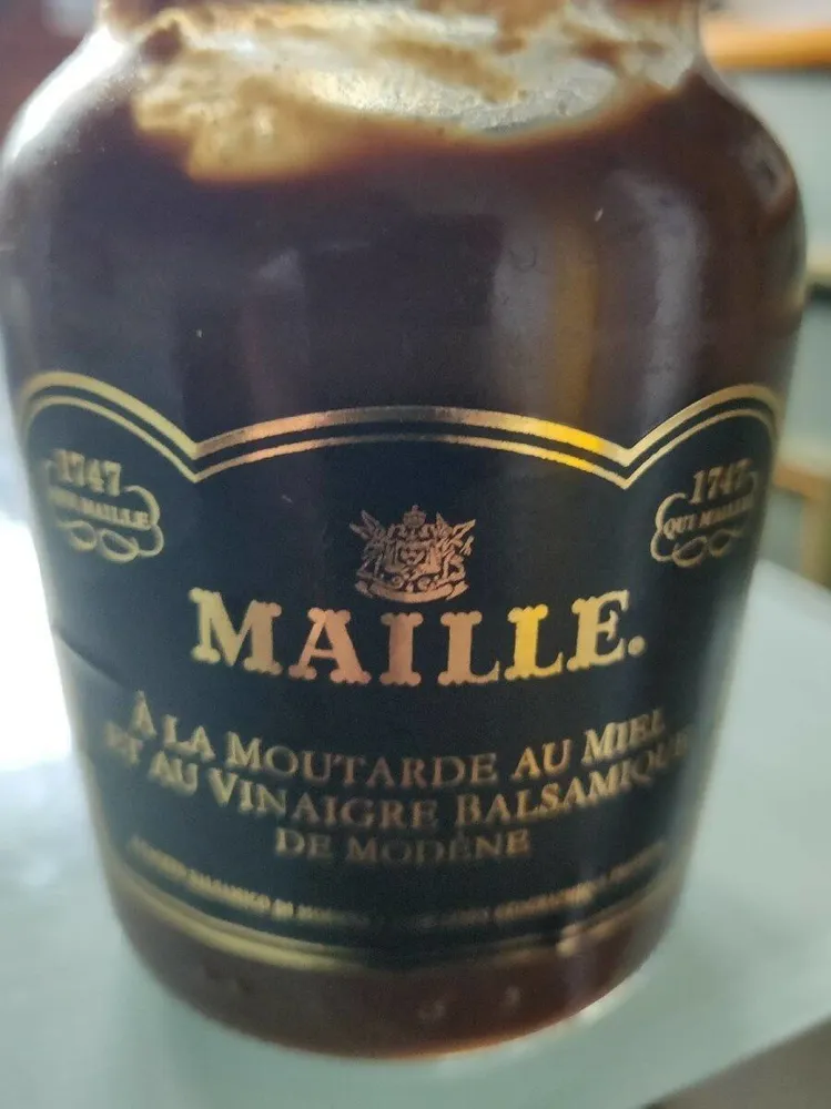 Moutarde au miel et au vinaigre balsamique de Modène