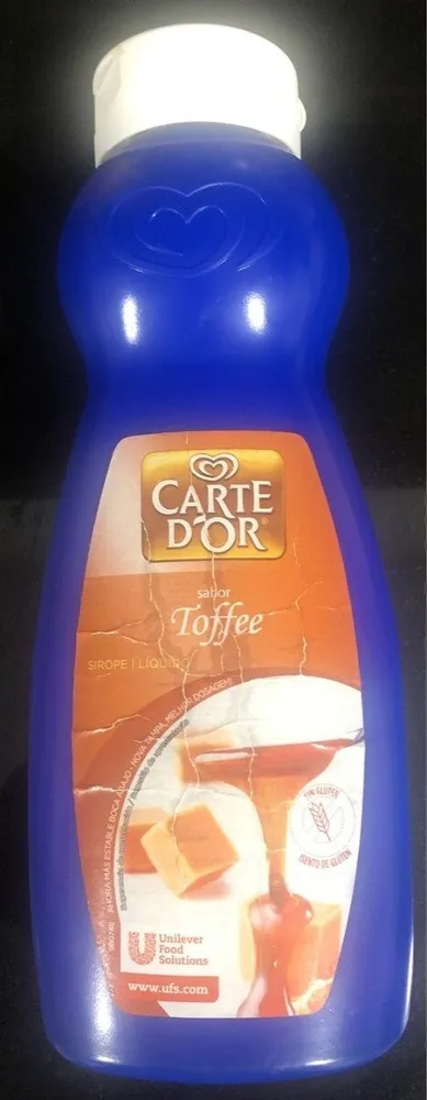 Sirope toffee