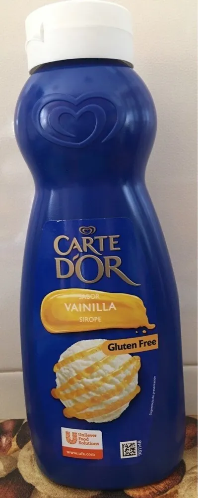 Sirope vainilla